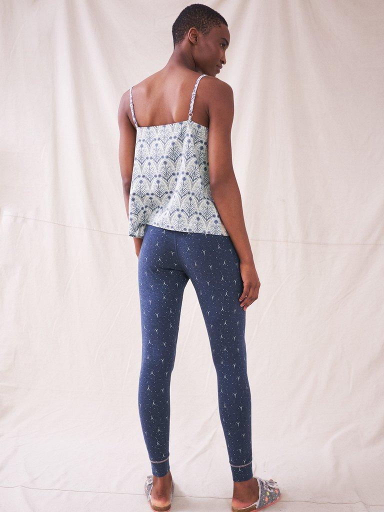 Selena Jersey PJ Bottom in PURPLE PR - MODEL BACK