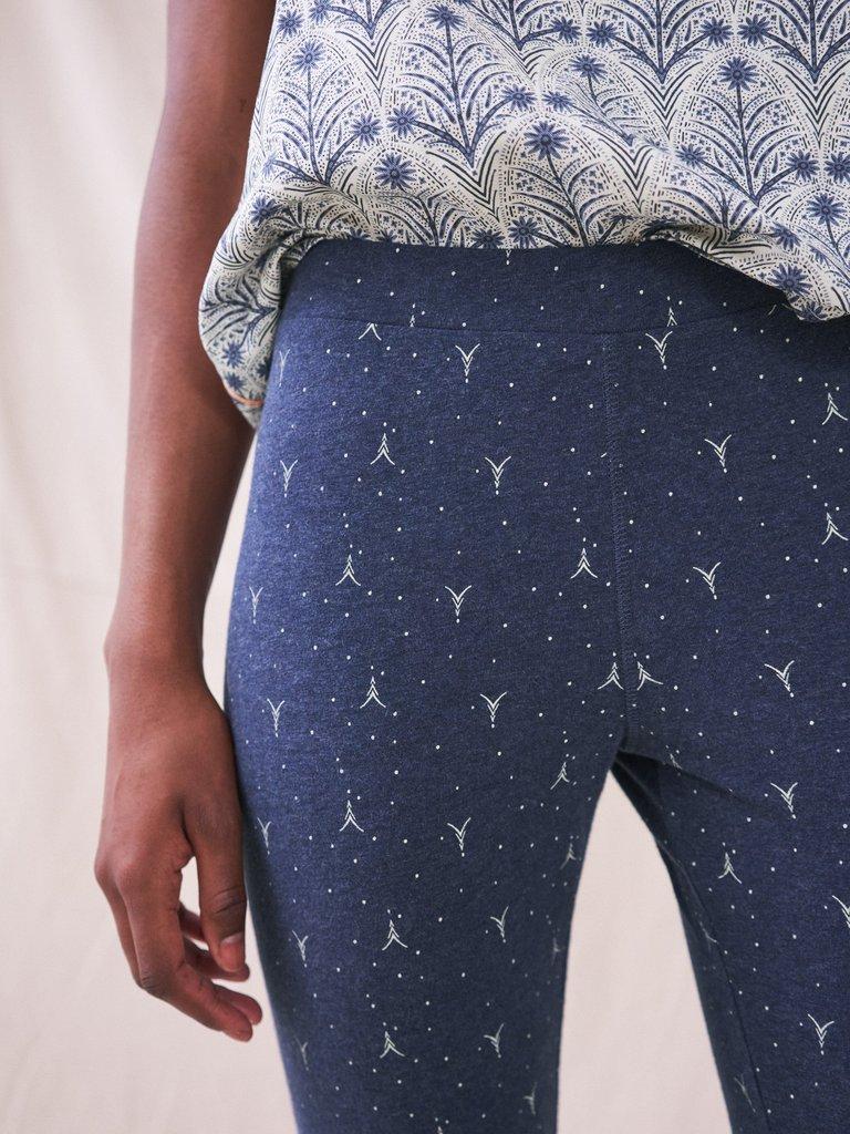 Selena Jersey PJ Bottom in PURPLE PR - MODEL DETAIL