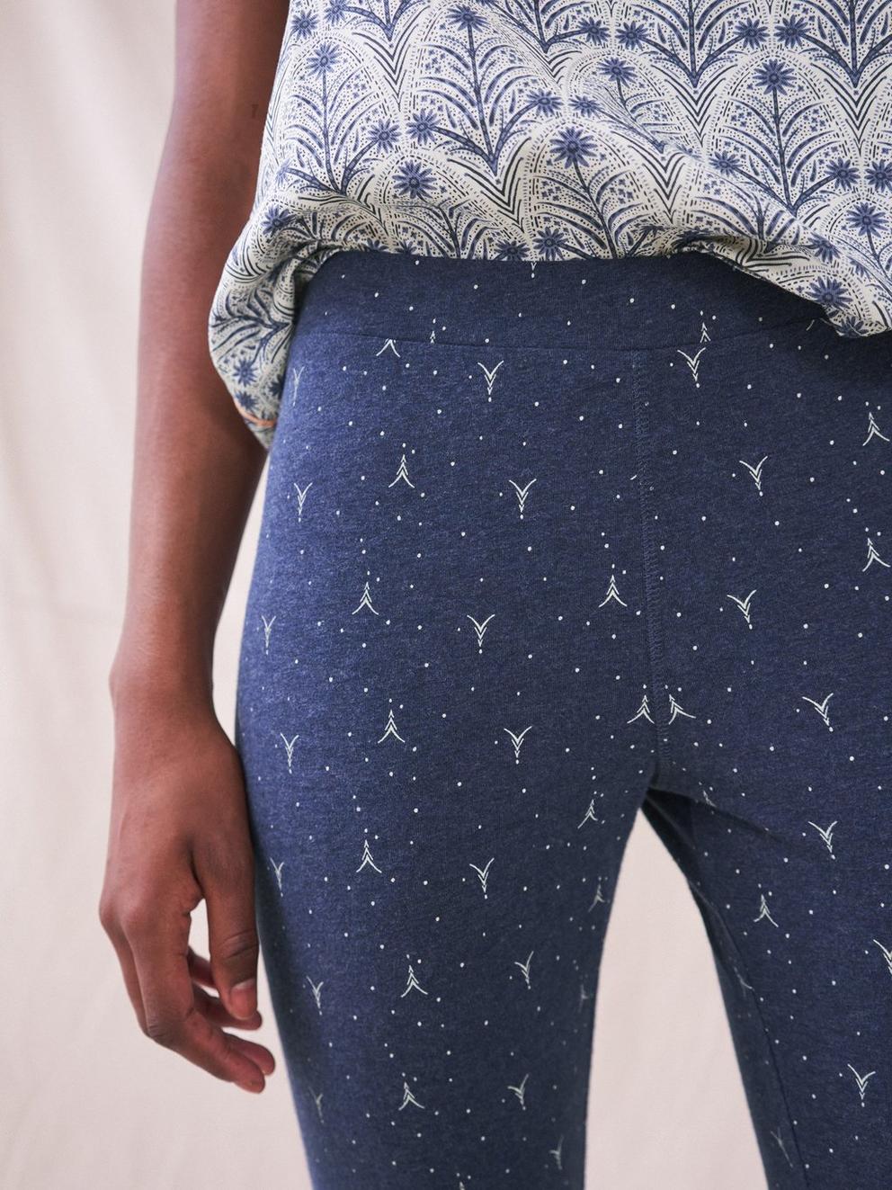 Selena Jersey PJ Bottom in PURPLE PR - MODEL DETAIL