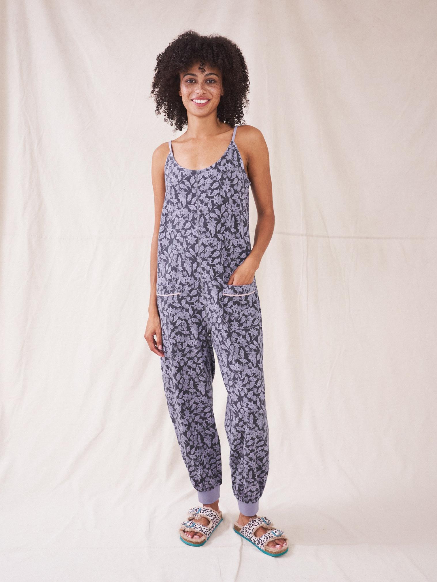 Olive Jumpsuit in GREY PR - MODEL FRONT