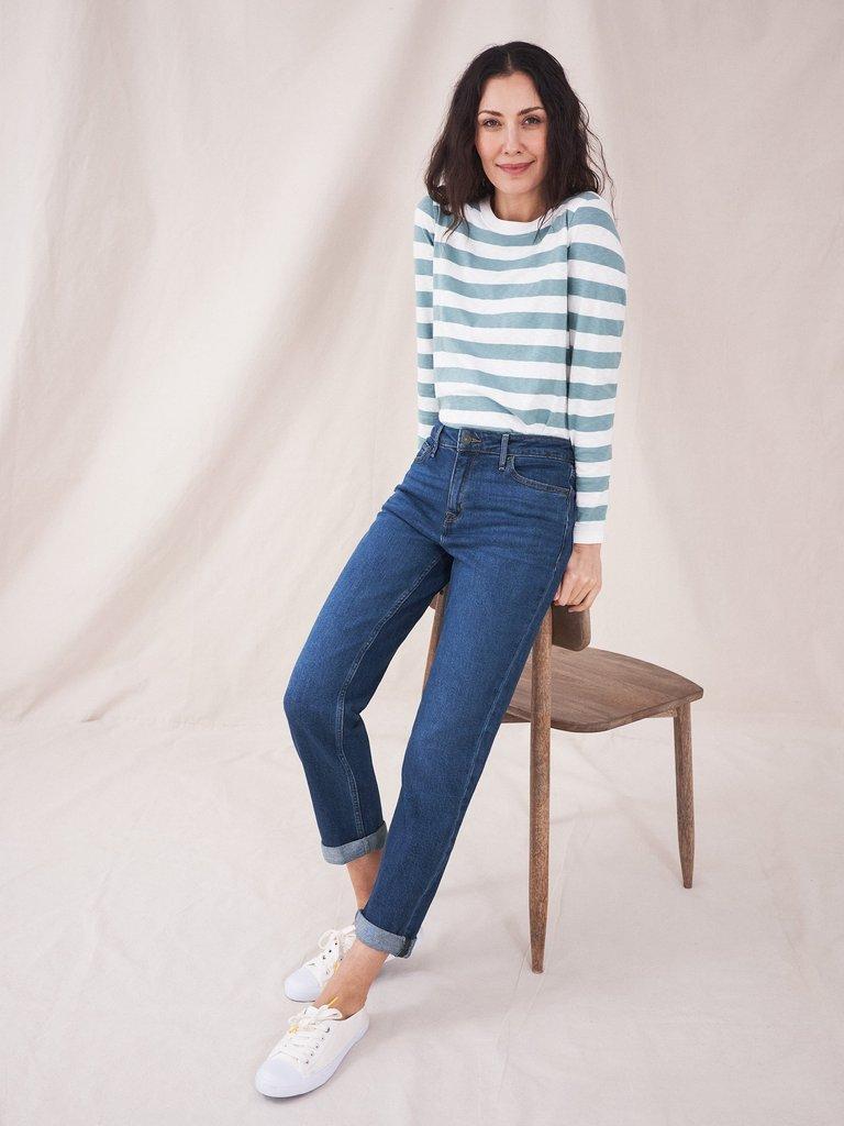 Katy Slim Jean in MID DENIM | White Stuff