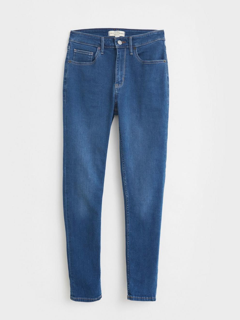 Amelia Casual Skinny Jean in LGT DENIM - FLAT FRONT