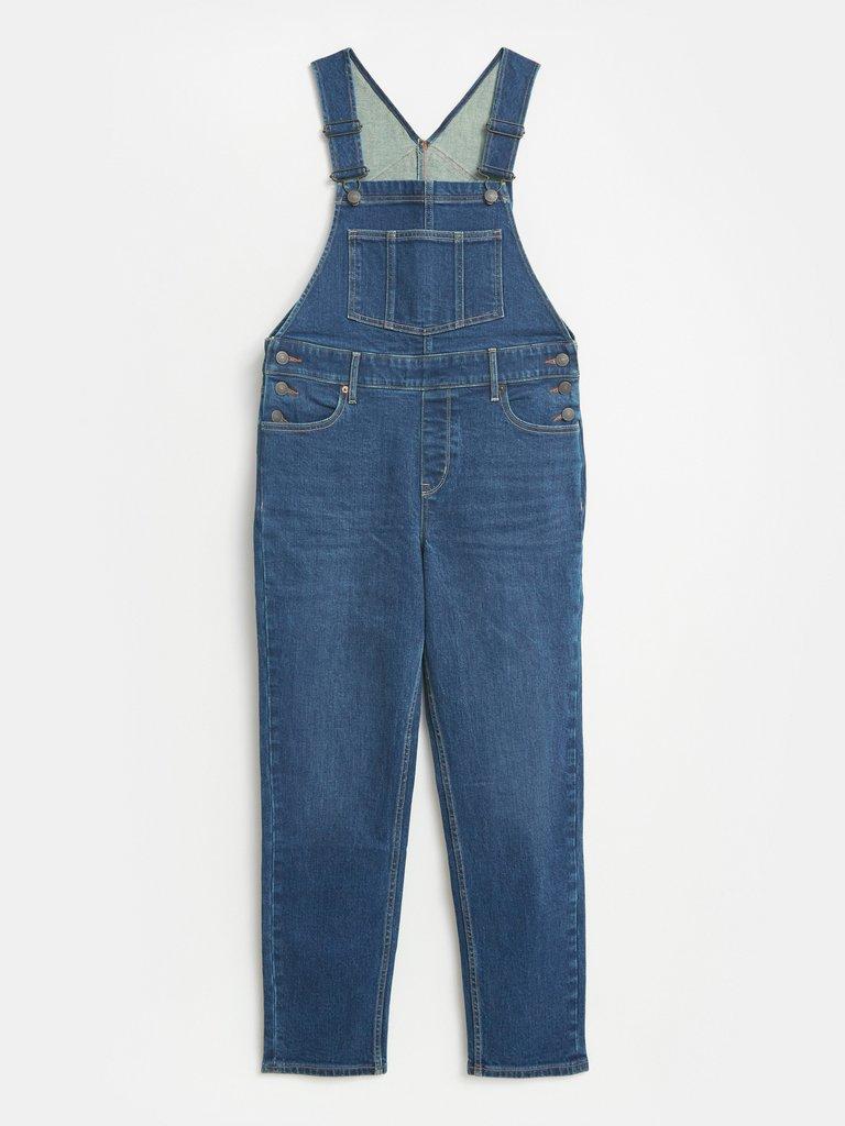 Isabelle Jean Dungaree in MID DENIM | White Stuff