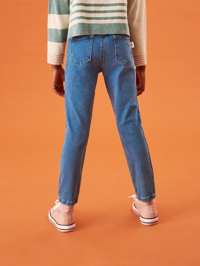 Denim Jegging in CHAMB BLUE - MODEL BACK