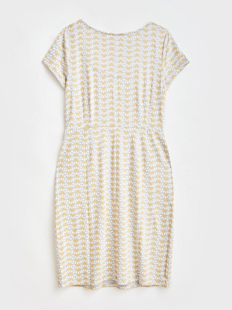 Chile Jersey Dress in CHART MLT - FLAT BACK