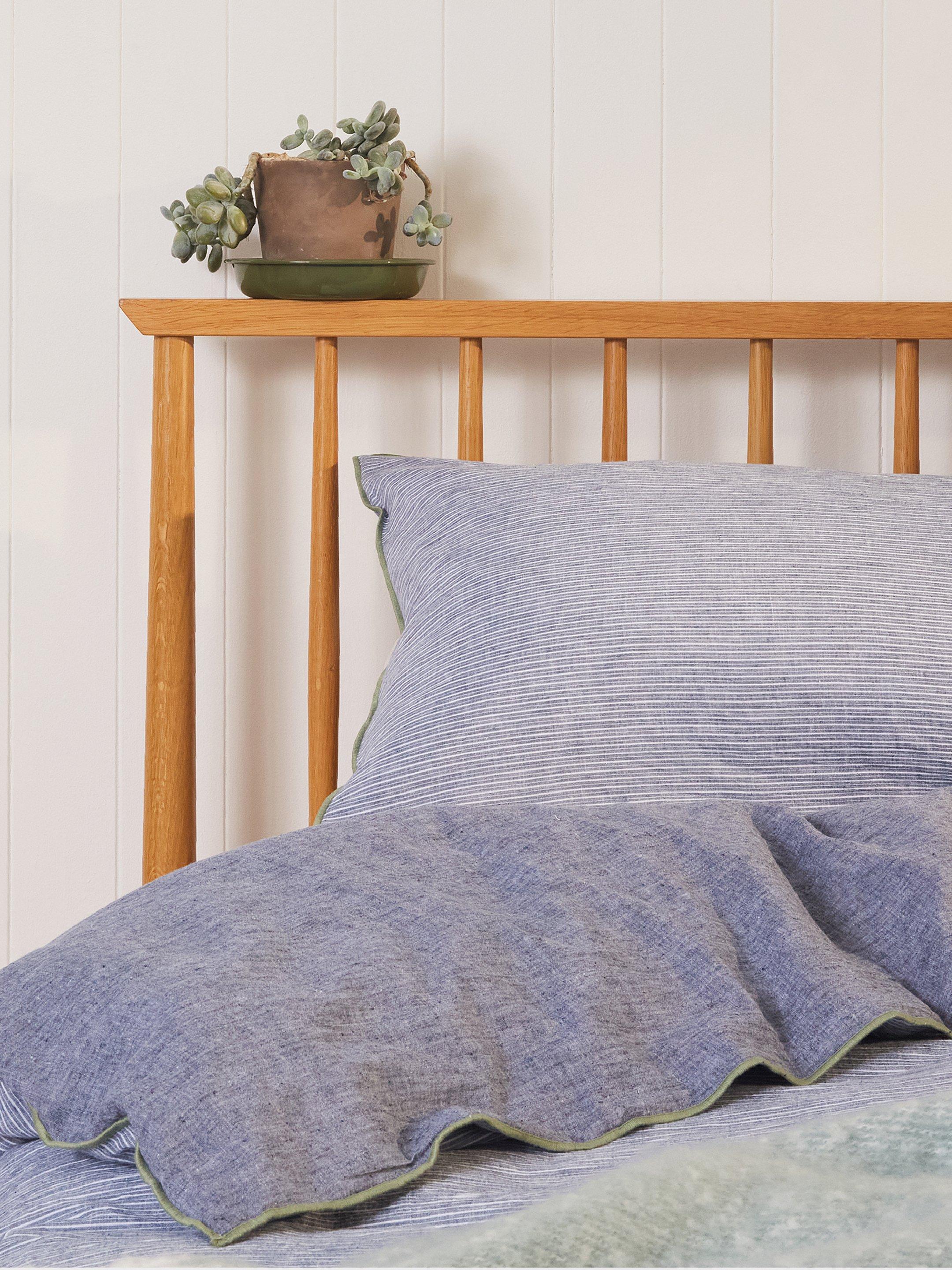 Reversible Bed Linen Double in BLUE MLT - LIFESTYLE