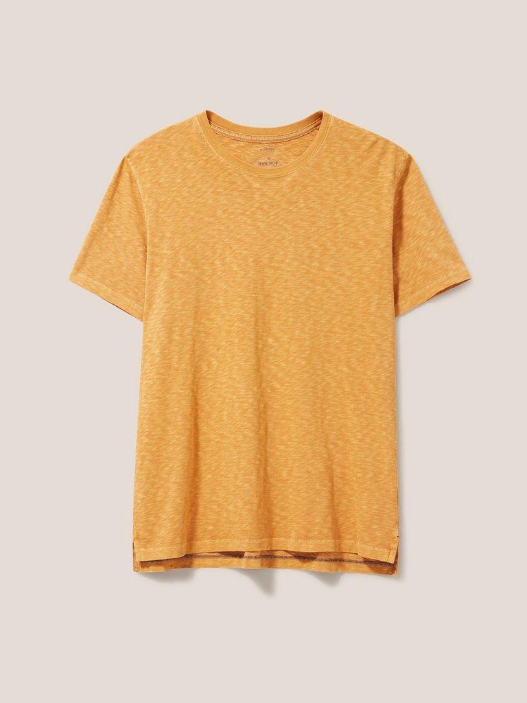 Abersoch Short Sleeve Tee in BRT ORANGE - FLAT FRONT