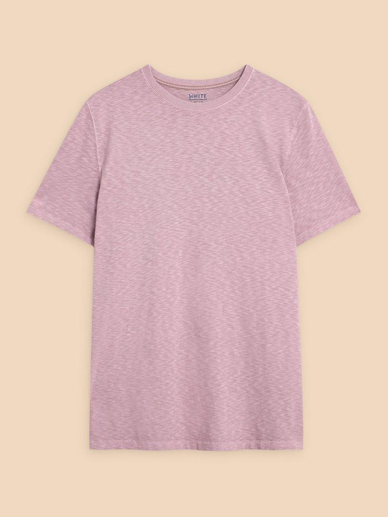 Abersoch Short Sleeve Tee in LGT PURPLE - FLAT FRONT