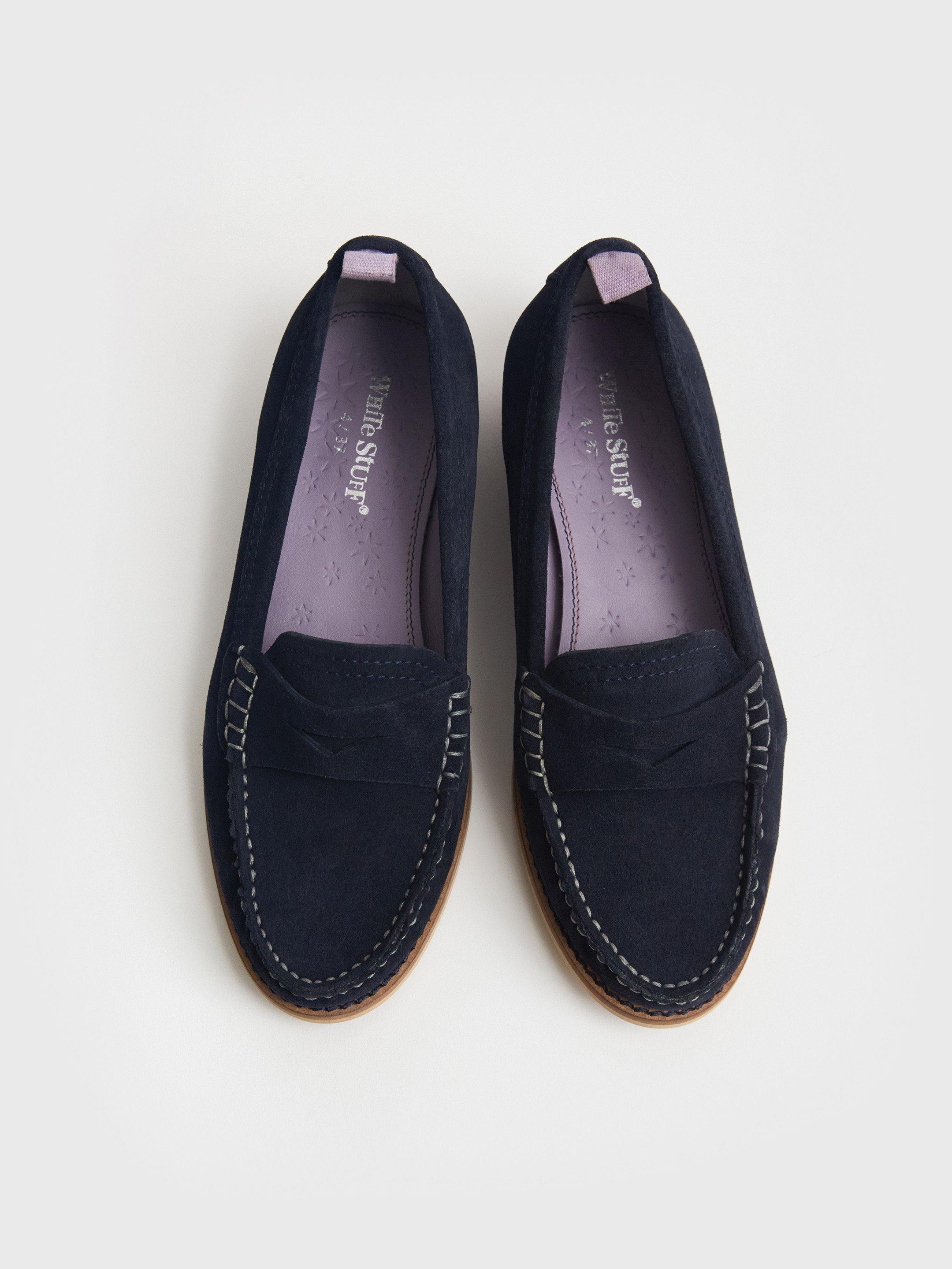 White store stuff loafers