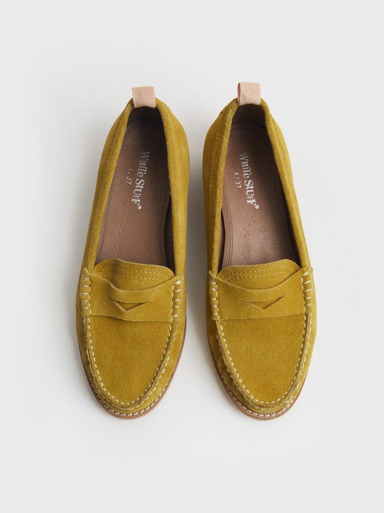 Eden Loafer in MID CHART - FLAT DETAIL