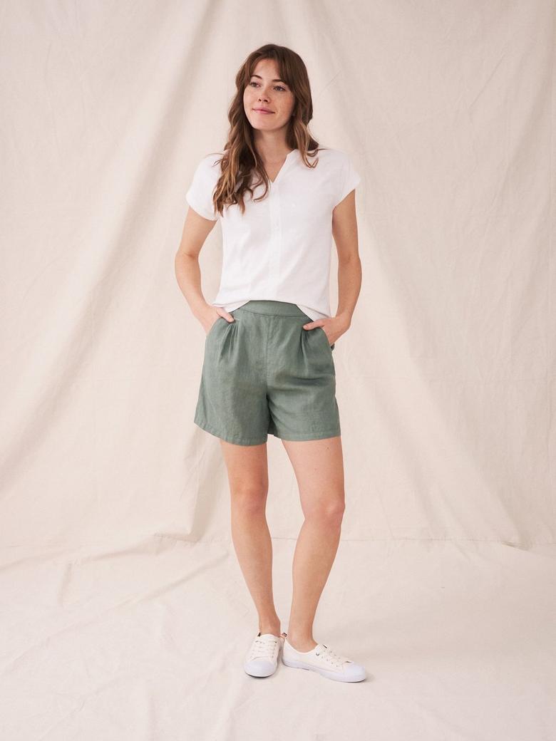 White stuff store linen shorts