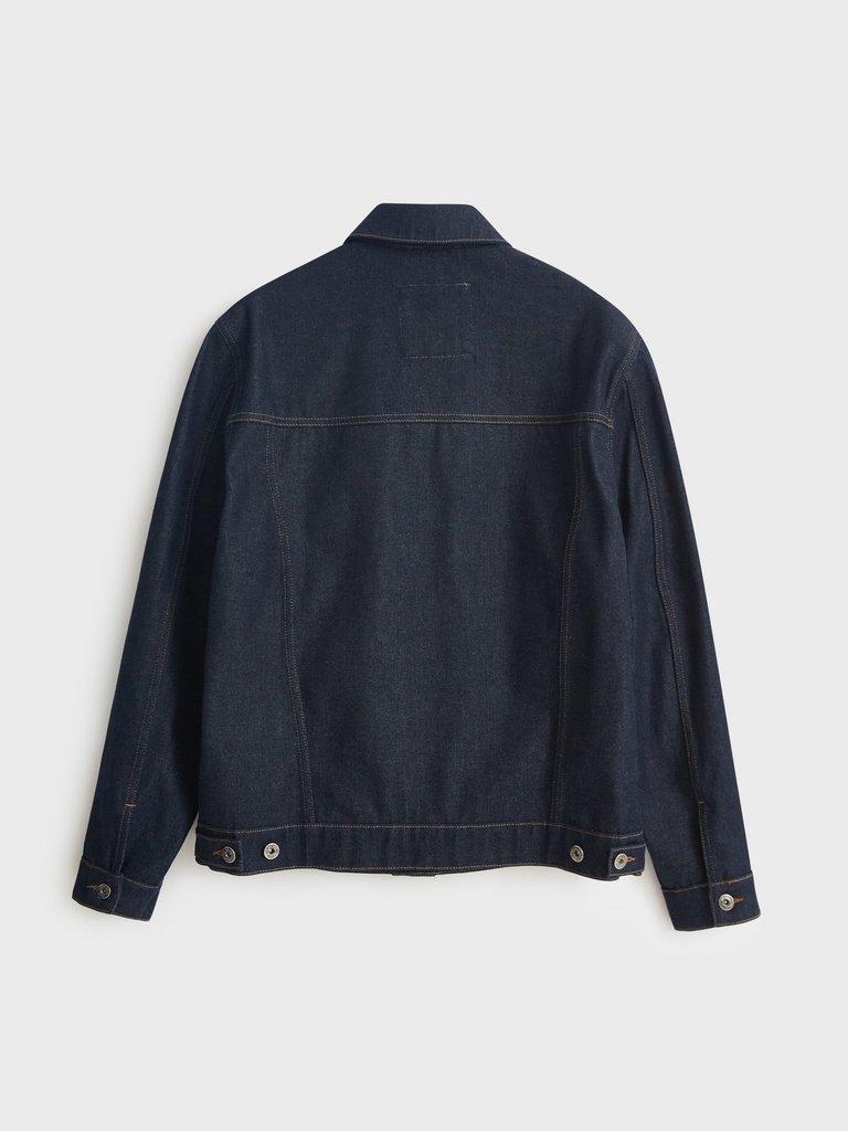 Denim Stanton Jacket in DK DENIM - FLAT BACK