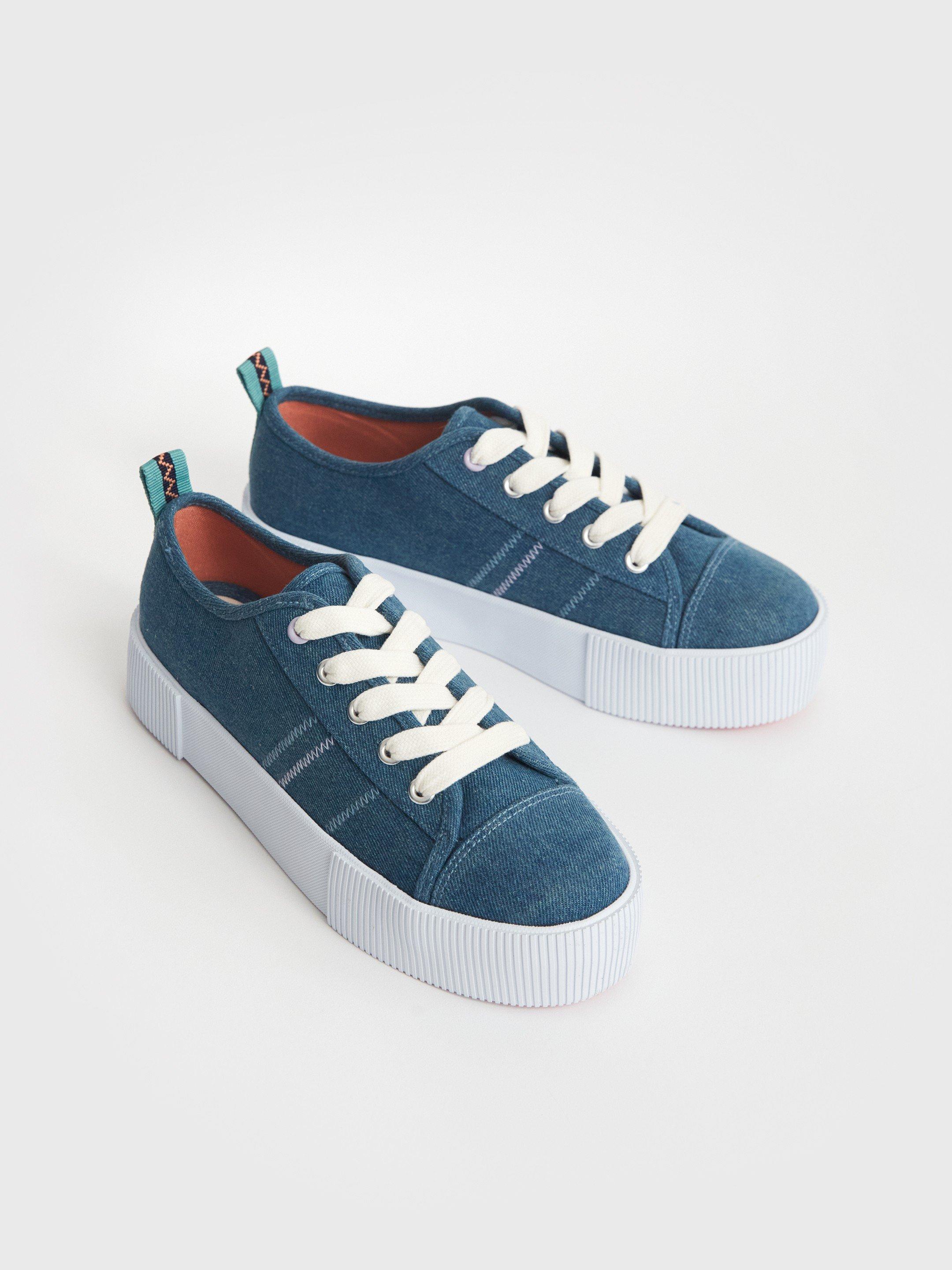 Denim plimsolls cheap