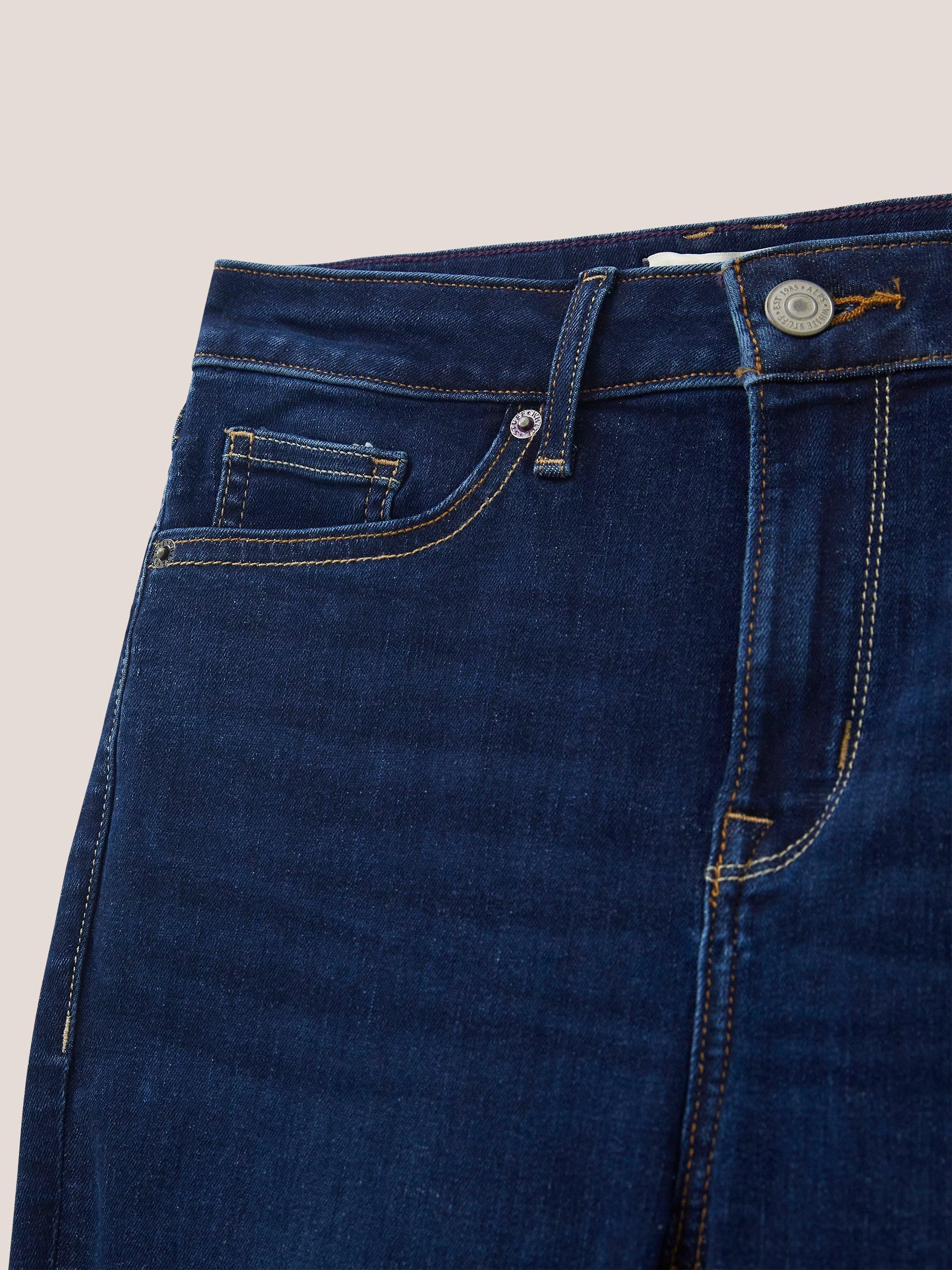 Amelia Skinny Jeans in MID DENIM - FLAT DETAIL