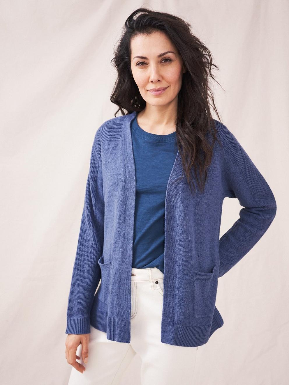 Tiana Cardi in MID BLUE - MODEL DETAIL