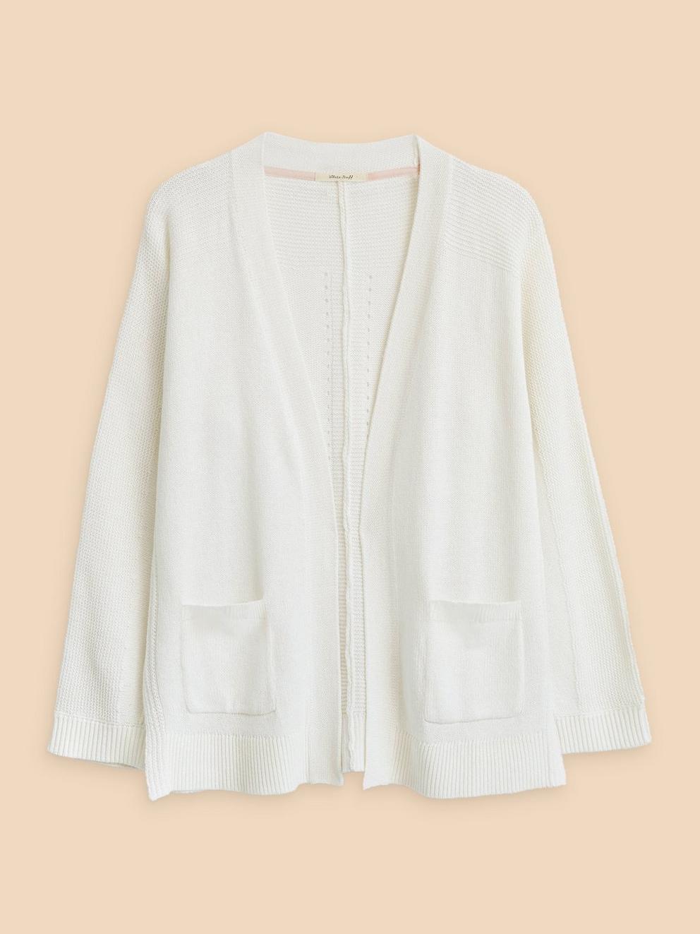 Tiana Cardi in NAT WHITE - FLAT FRONT