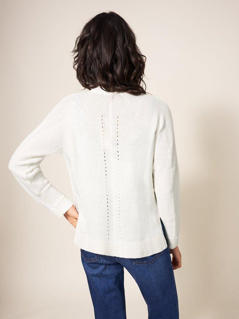 Tiana Cardi in NAT WHITE - MODEL BACK