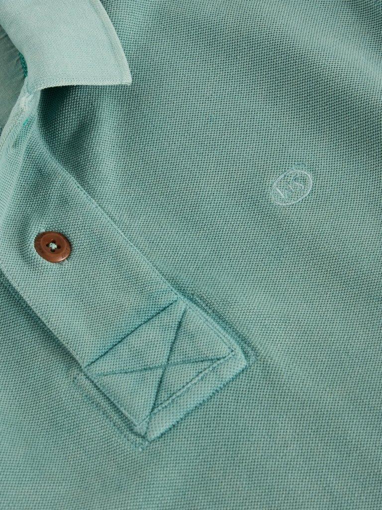 Utility Polo in D EGG BLUE - FLAT DETAIL