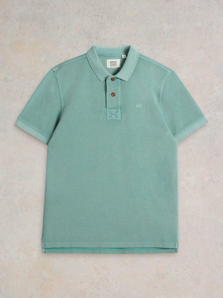 Utility Polo in D EGG BLUE - FLAT FRONT