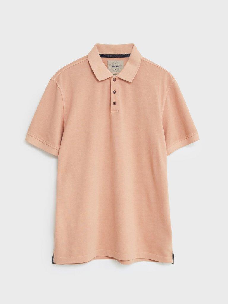 Utility Polo in LGT PINK - FLAT FRONT