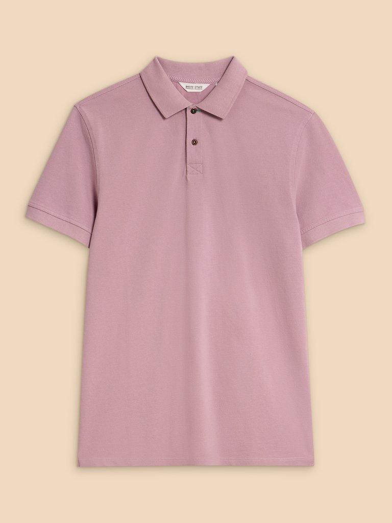 Utility Polo in LGT PURPLE - FLAT FRONT