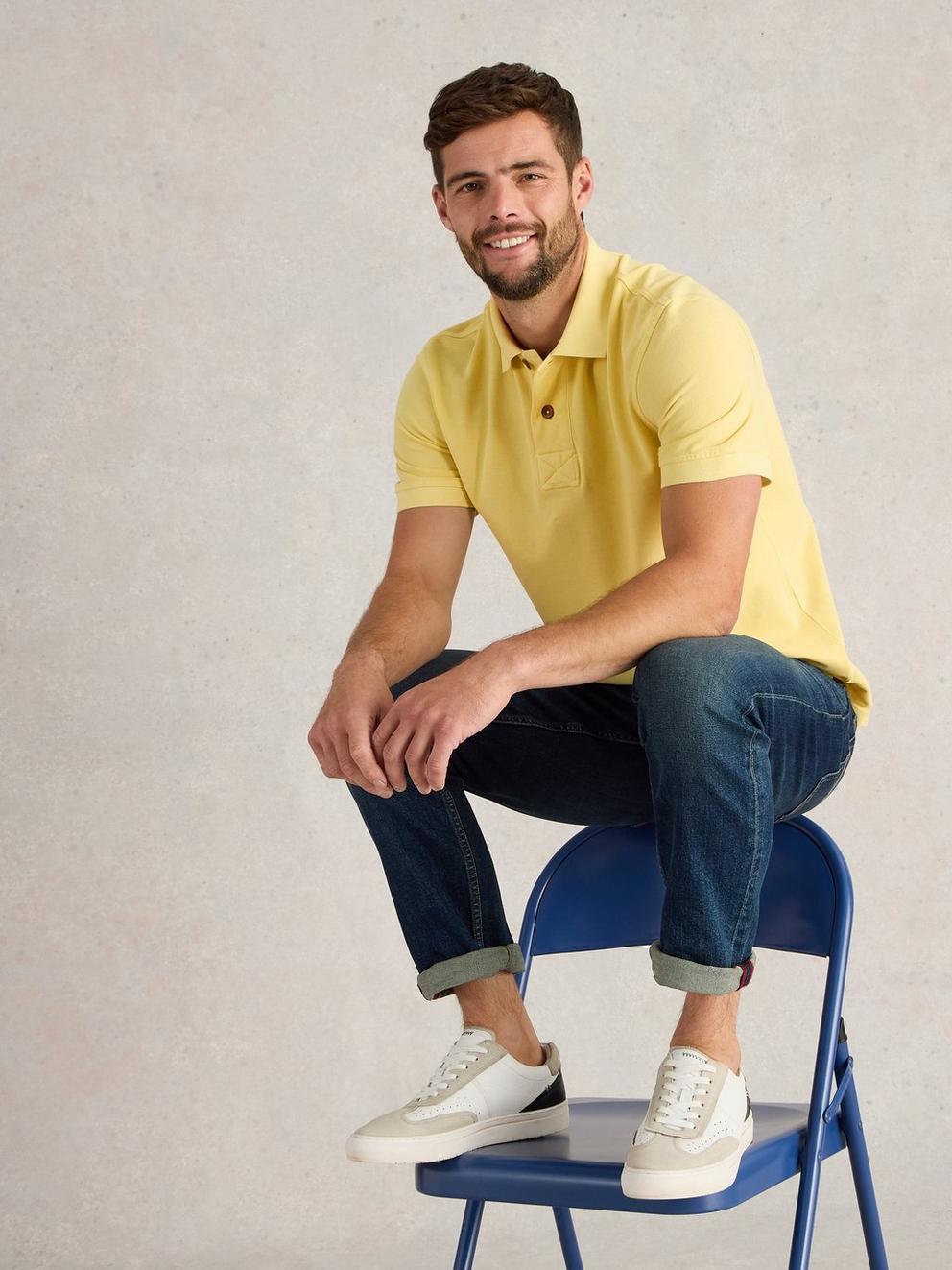 Utility Polo in LGT YELLOW - LIFESTYLE
