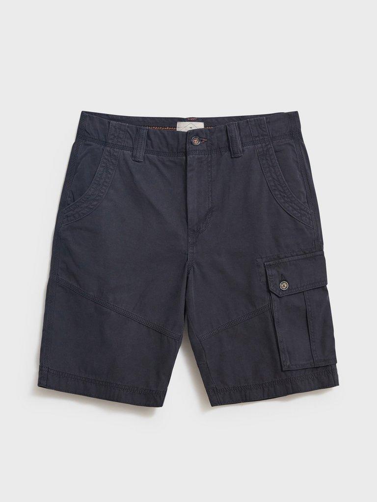 Kegworth Cargo Short in DARK NAVY - FLAT FRONT