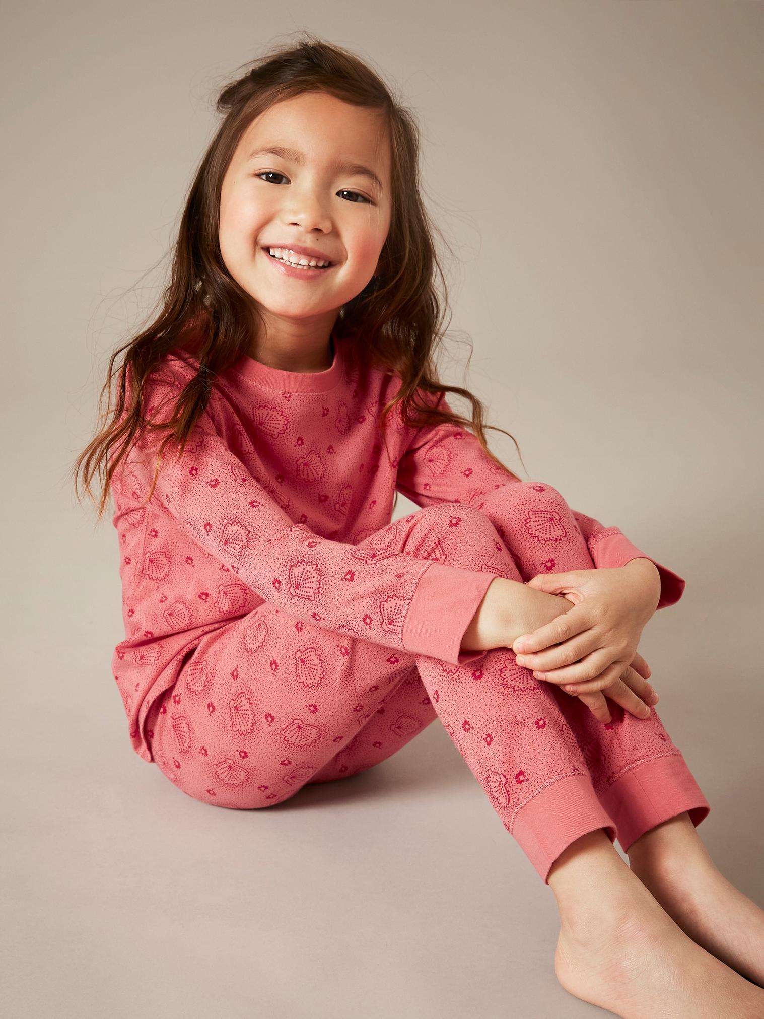 Shells PJ Set in CORAL MLT - LIFESTYLE