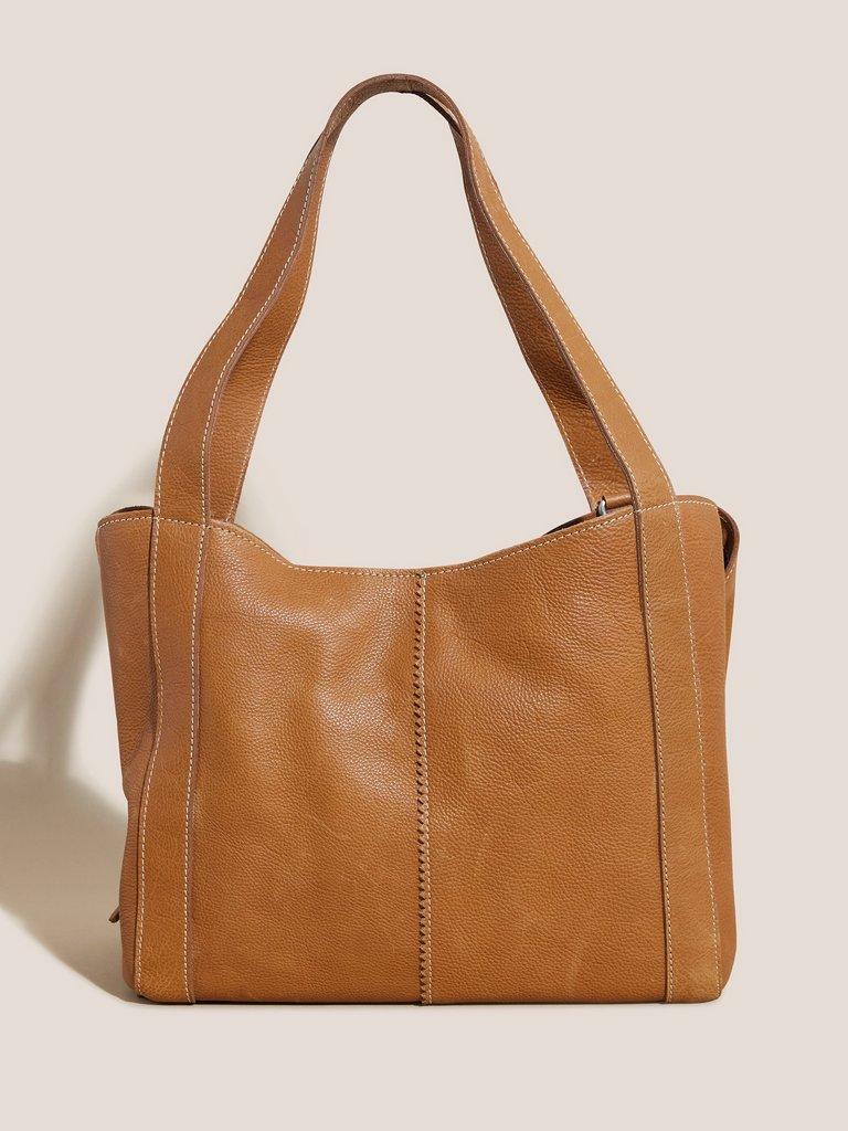 White stuff tan leather bag new arrivals