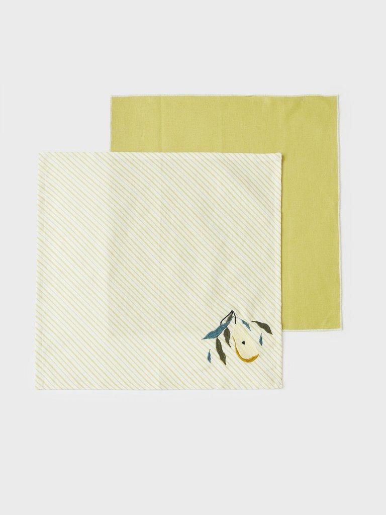 4 Pack Pear Fect Napkin in GREEN MLT - FLAT DETAIL