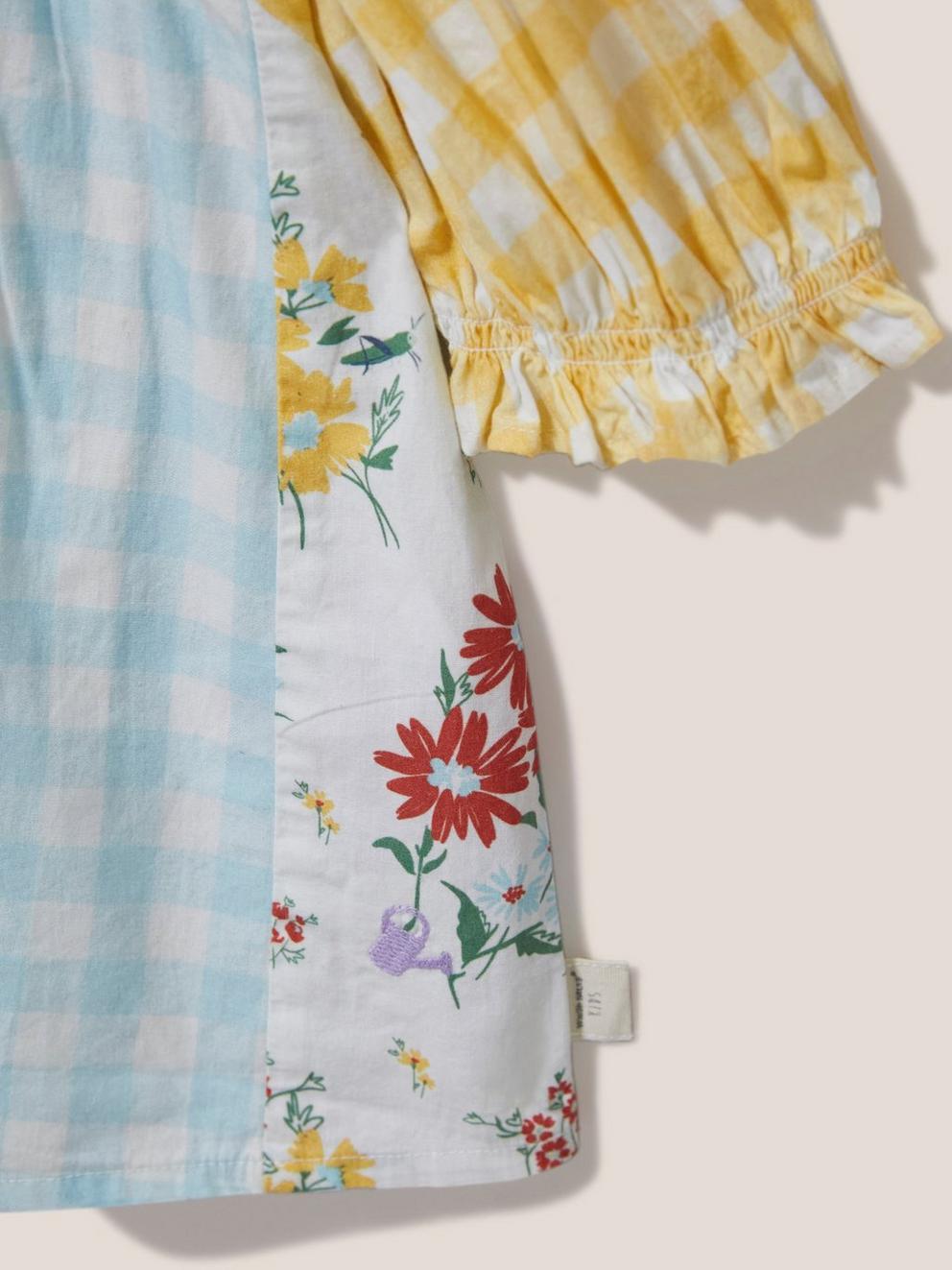 Jasmine Top Kids in IVORY MLT - FLAT DETAIL