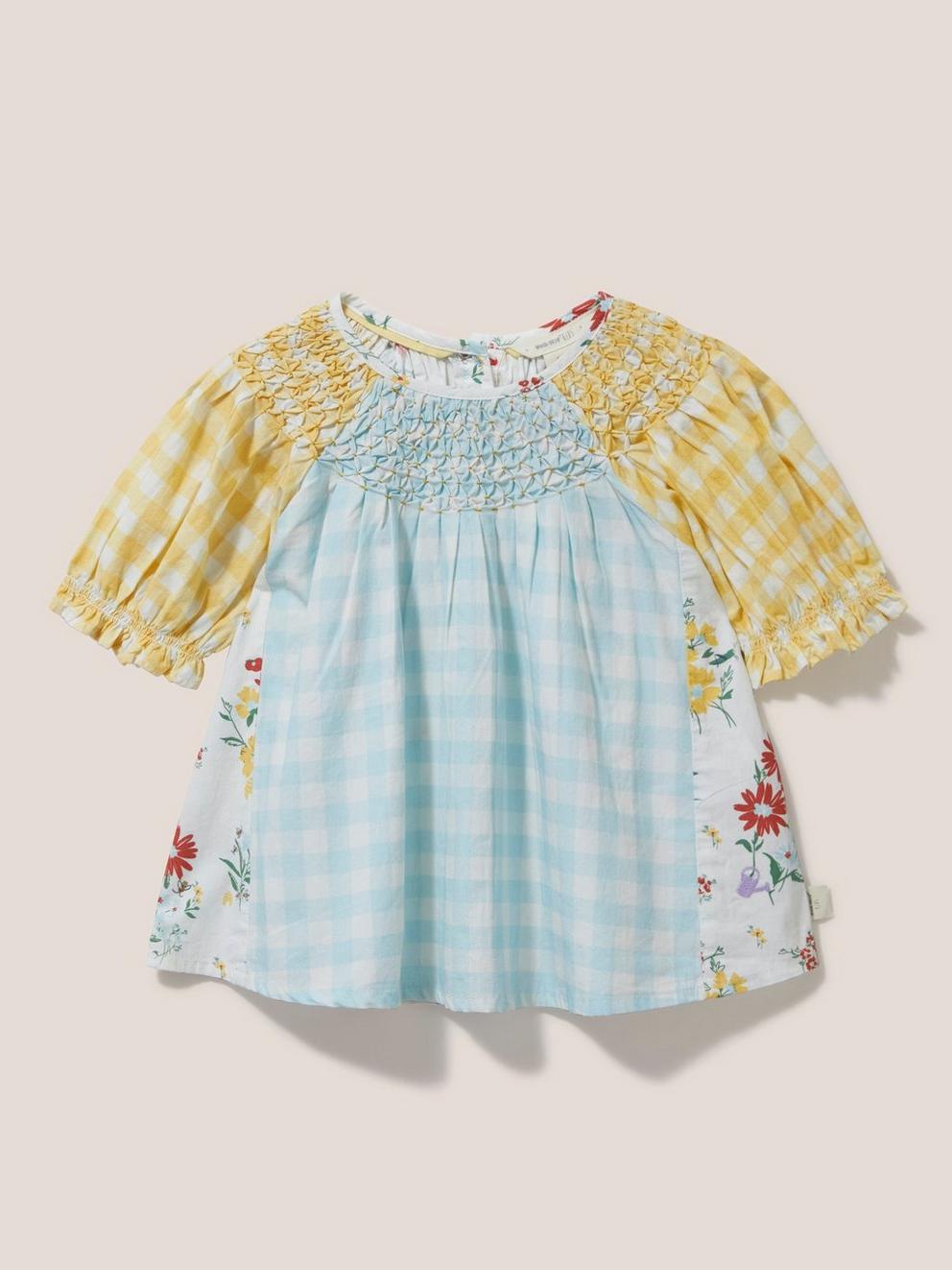 Jasmine Top Kids in IVORY MLT - FLAT FRONT