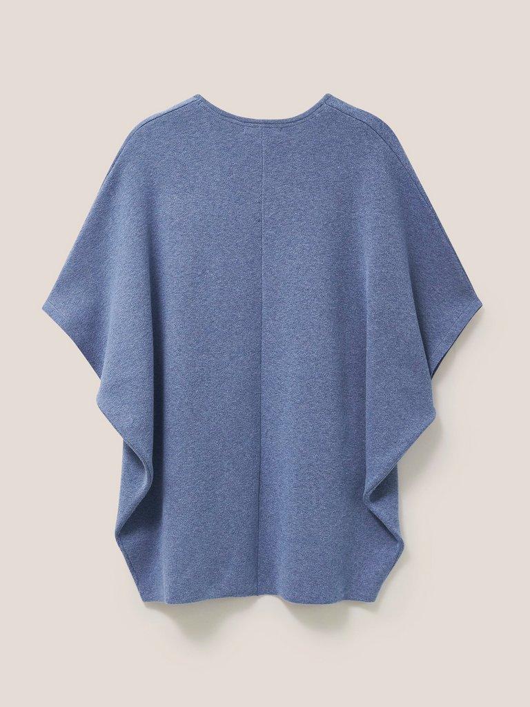 Cocoon Cardi in DUS BLUE - FLAT BACK