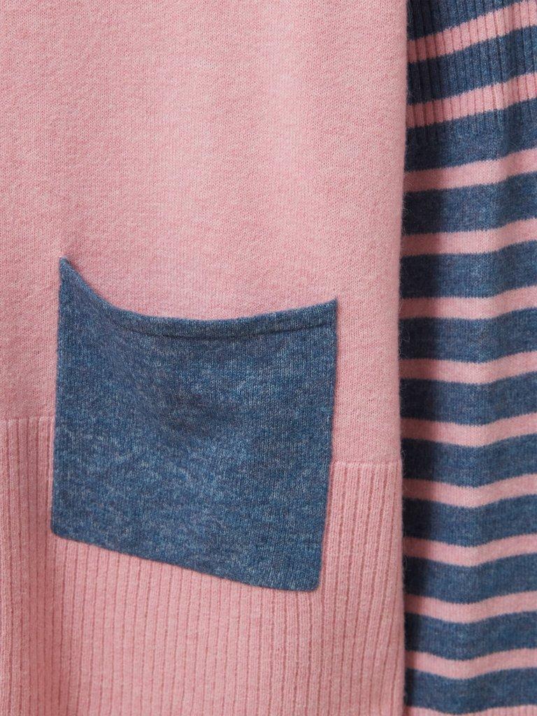 COSY JUMPER in PINK MLT - FLAT DETAIL