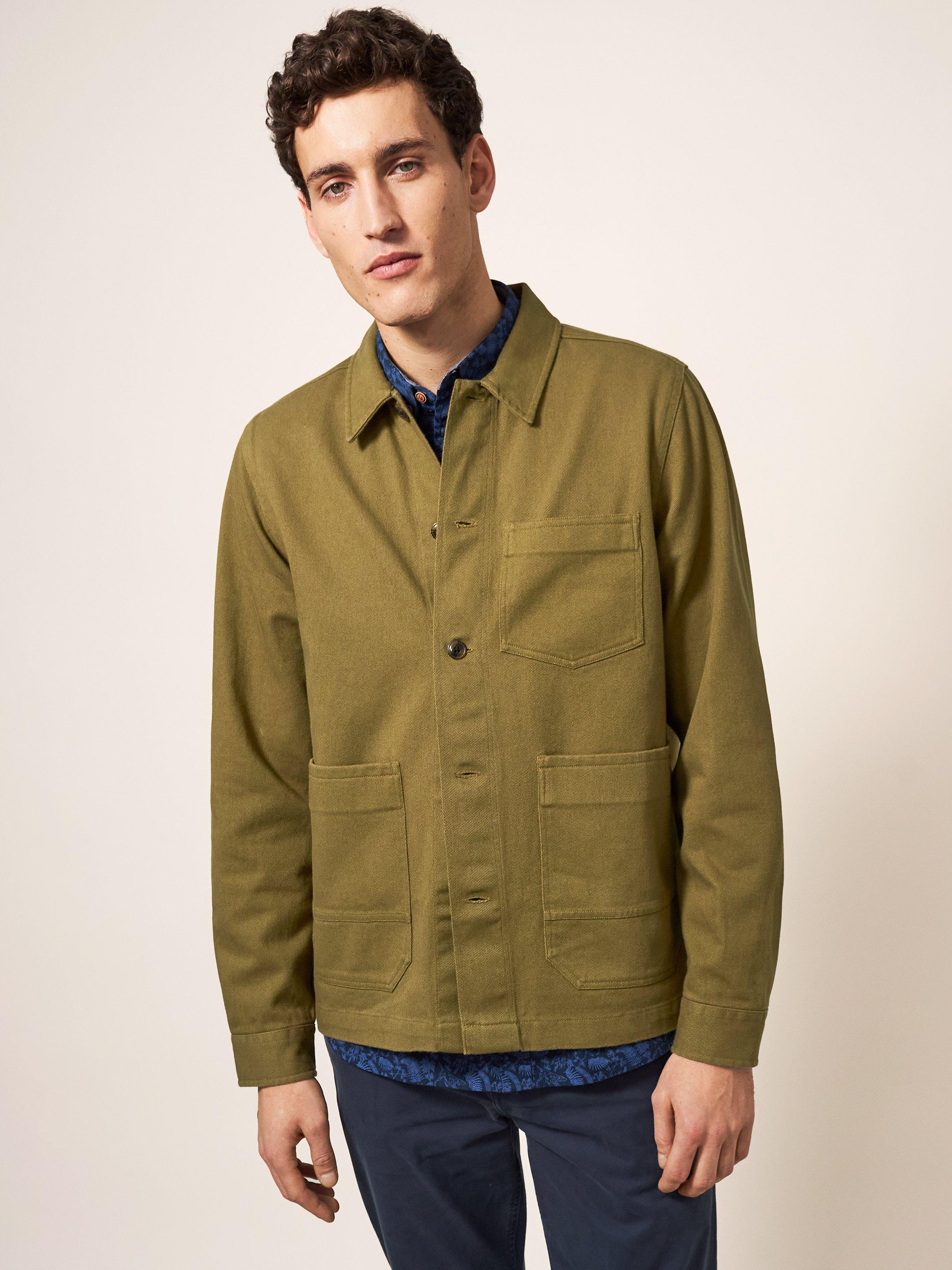 Fabien Chore Jacket in DEEP GRN - LIFESTYLE