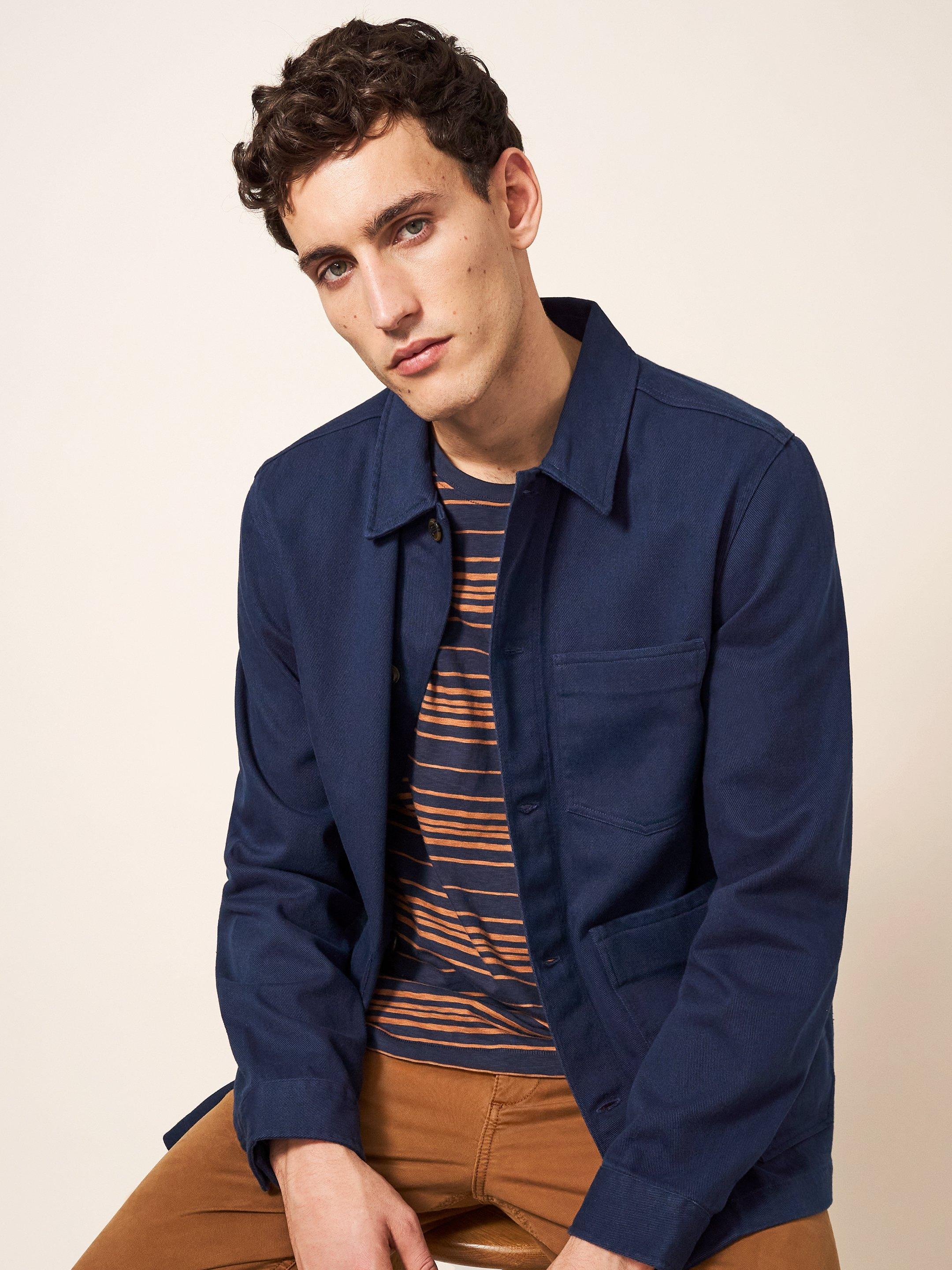 Fabien Chore Jacket in FRENCH NAVY - LIFESTYLE