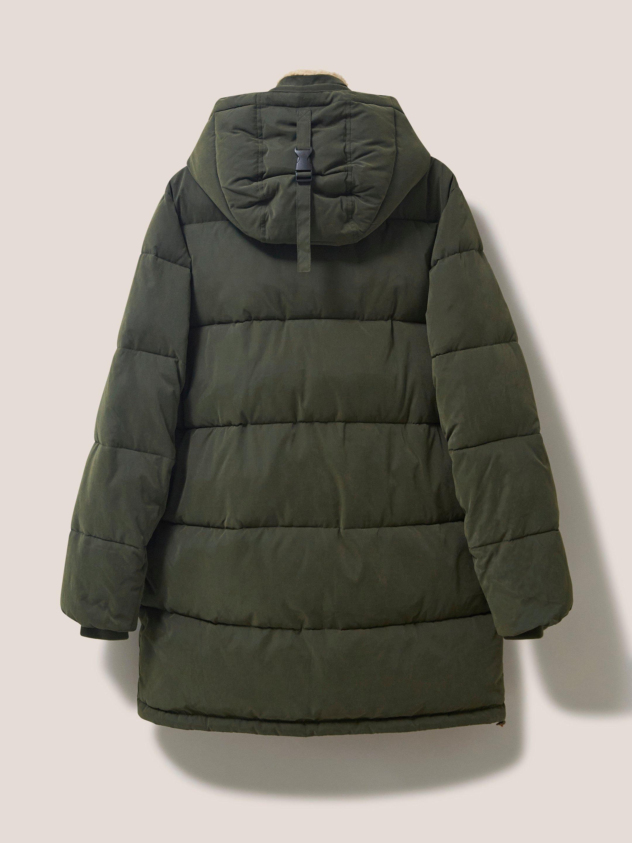 Everest Puffer in DK GREEN - FLAT BACK