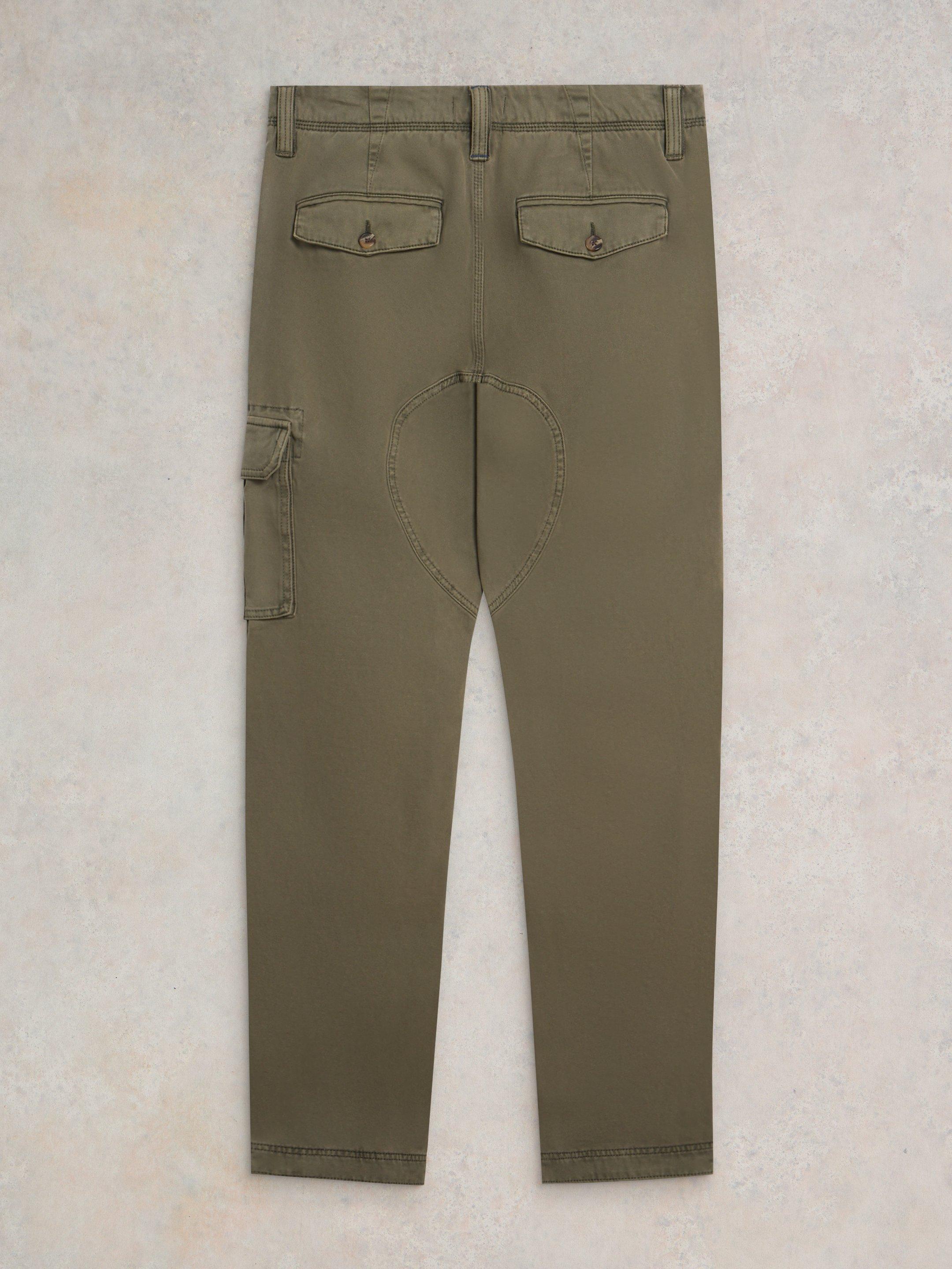 White Stuff Everleigh Cargo Trouser, Mid Green at John Lewis & Partners