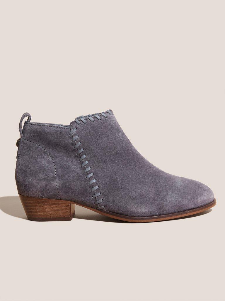 Grey bootie boots hotsell