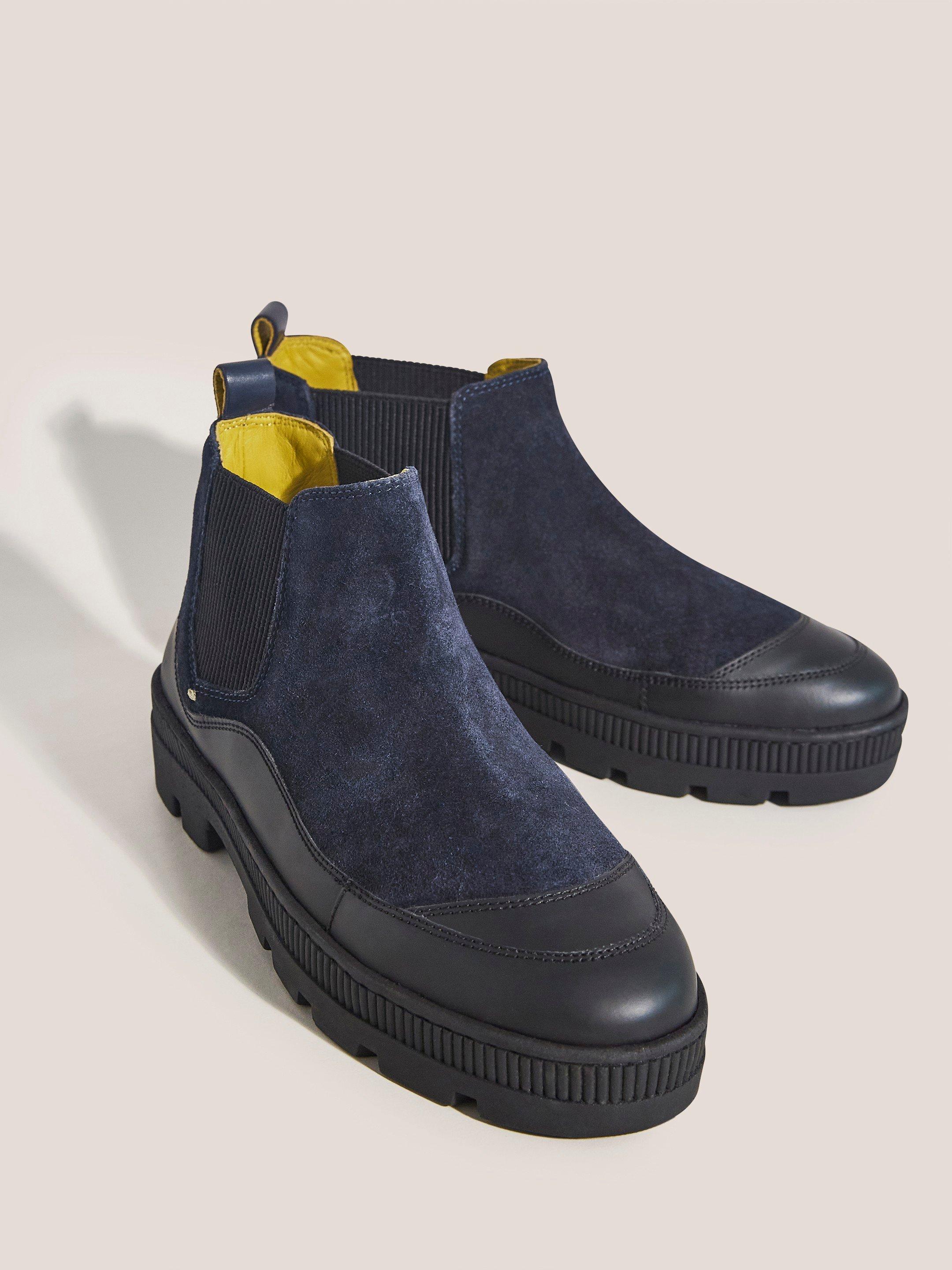 White stuff navy clearance boots