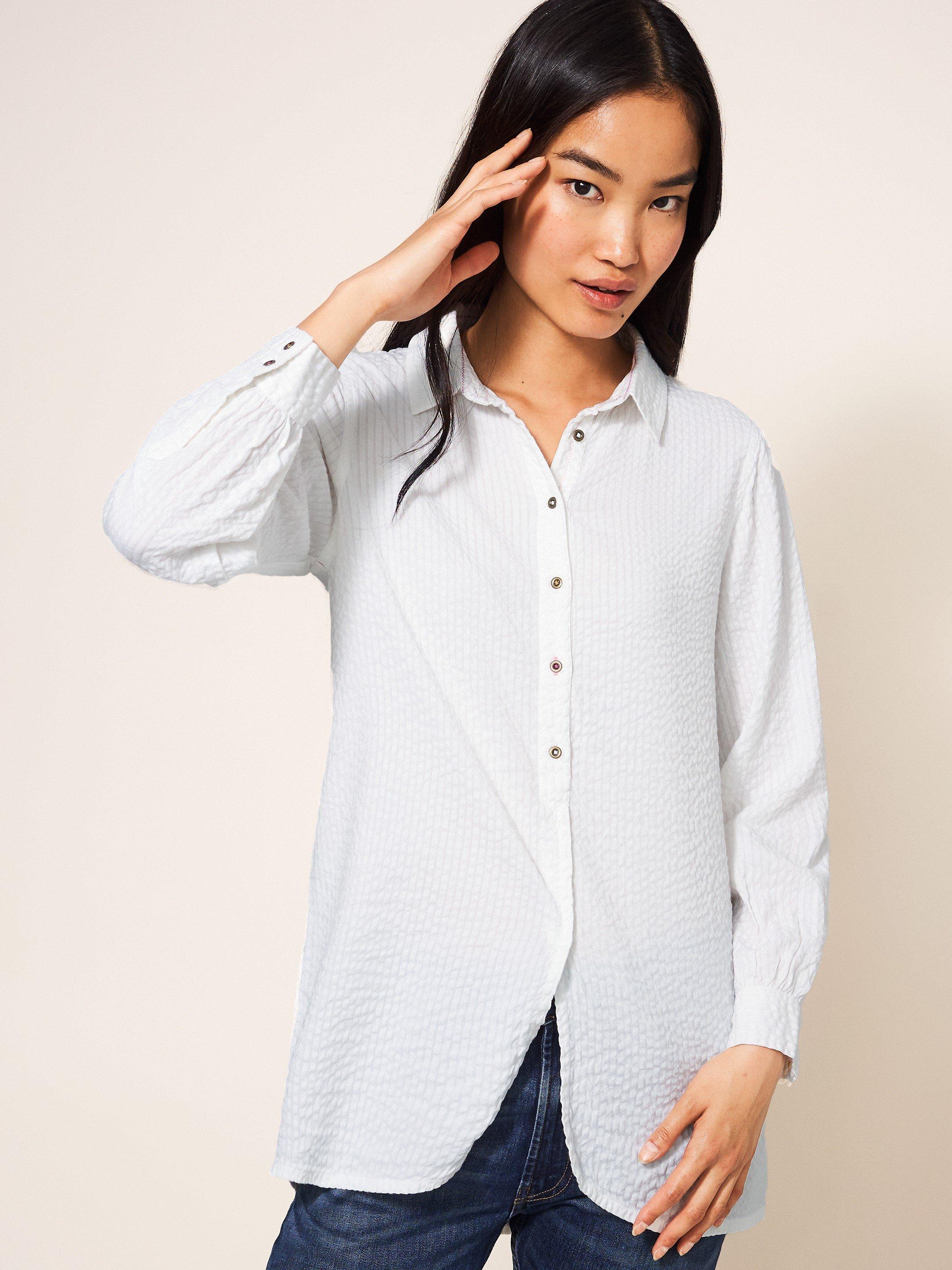 Violet Shirt Tunic