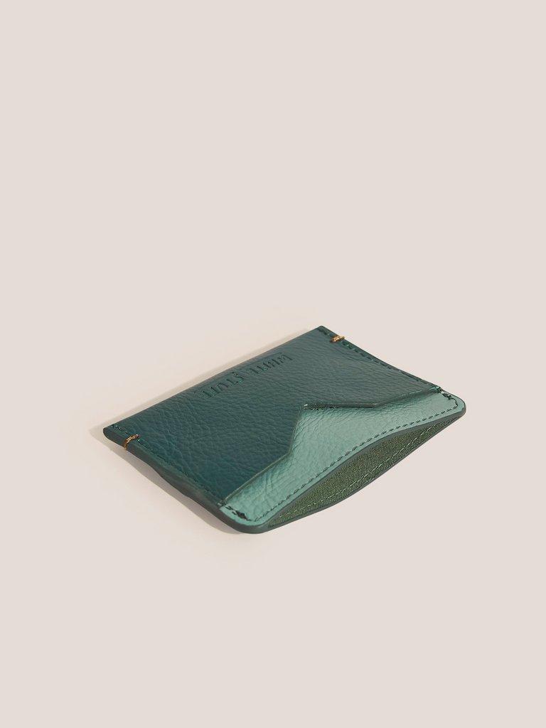 Elodie Fox Offcut Cardholder in TEAL MULTI | White Stuff