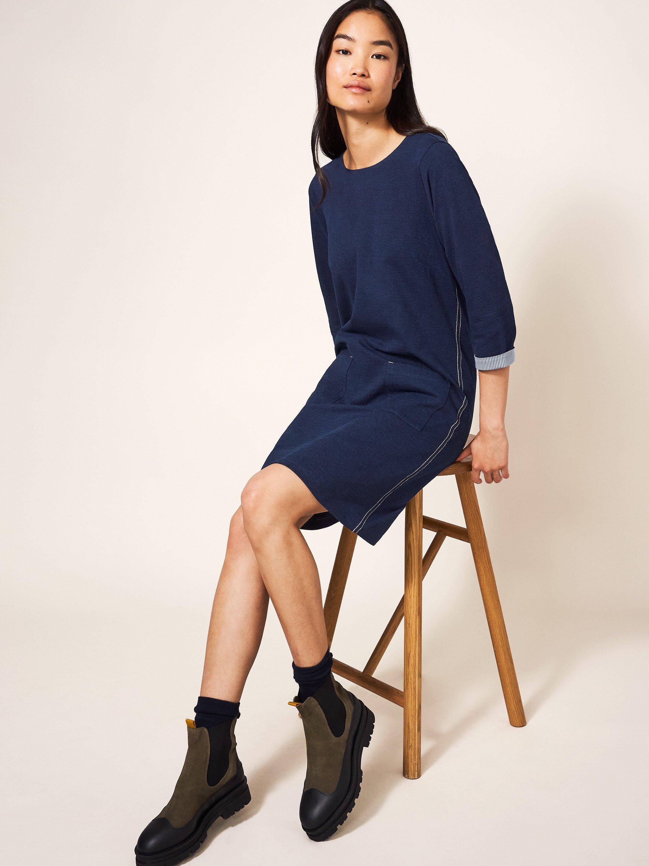 Whitestuff store denim dress