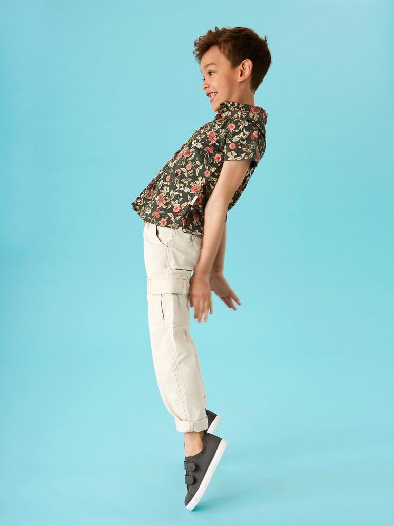 Boys white sale cargo pants