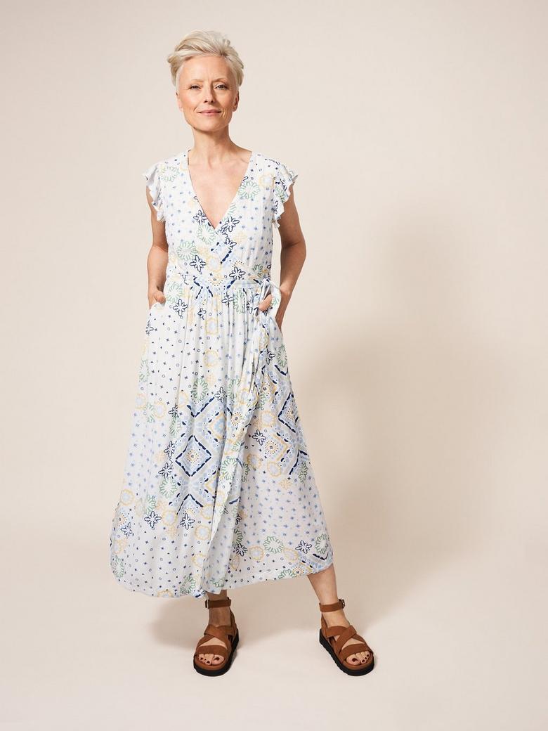 White stuff wrap dress sales