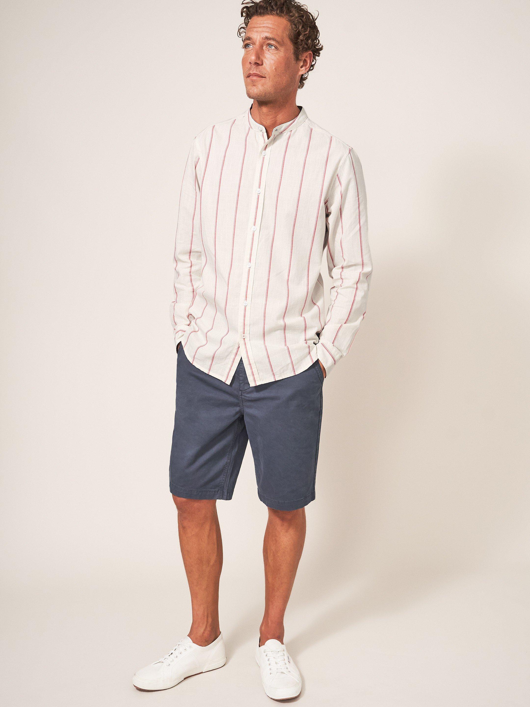 Striped shirt sale and shorts