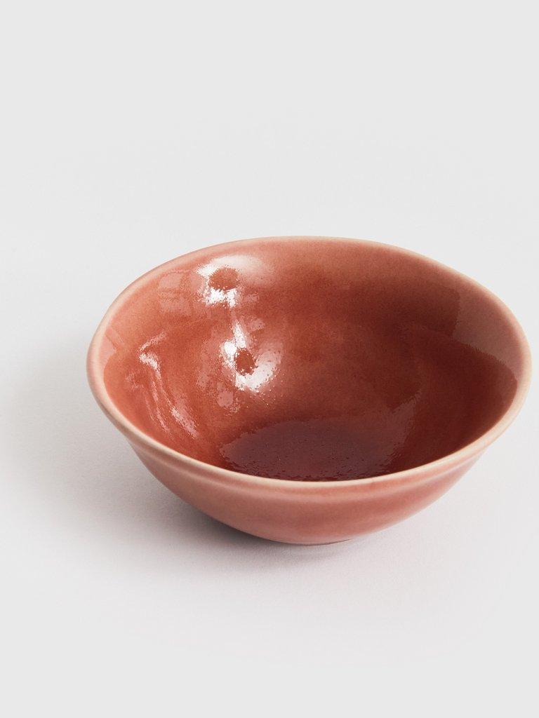 Glazed Apero Bowl in MID ORANGE - FLAT DETAIL