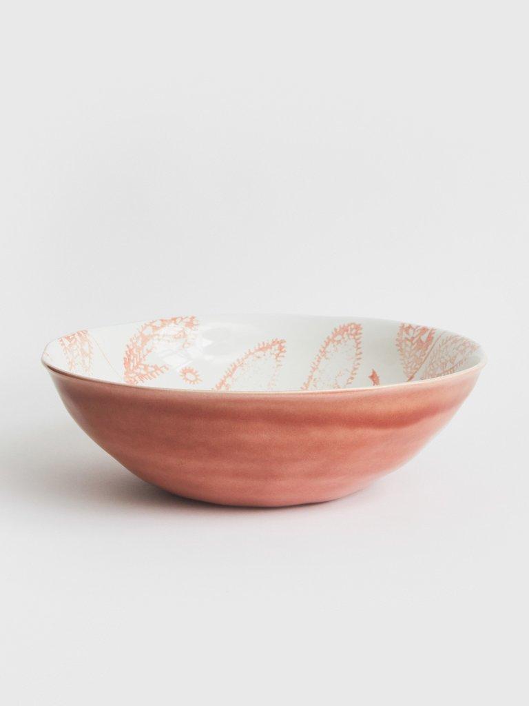 Salad Bowl in MID ORANGE - FLAT FRONT