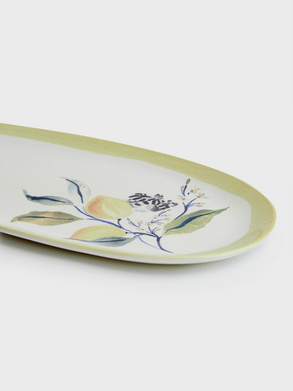 Platter  Lemons in LGT YELLOW - FLAT DETAIL