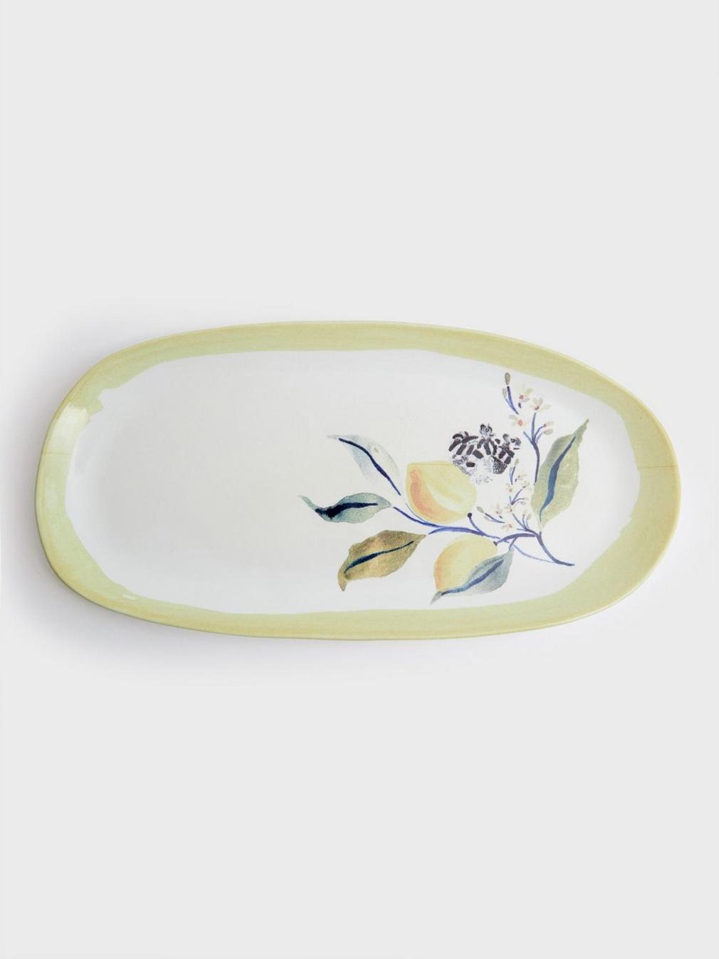 Platter  Lemons in LGT YELLOW - FLAT FRONT